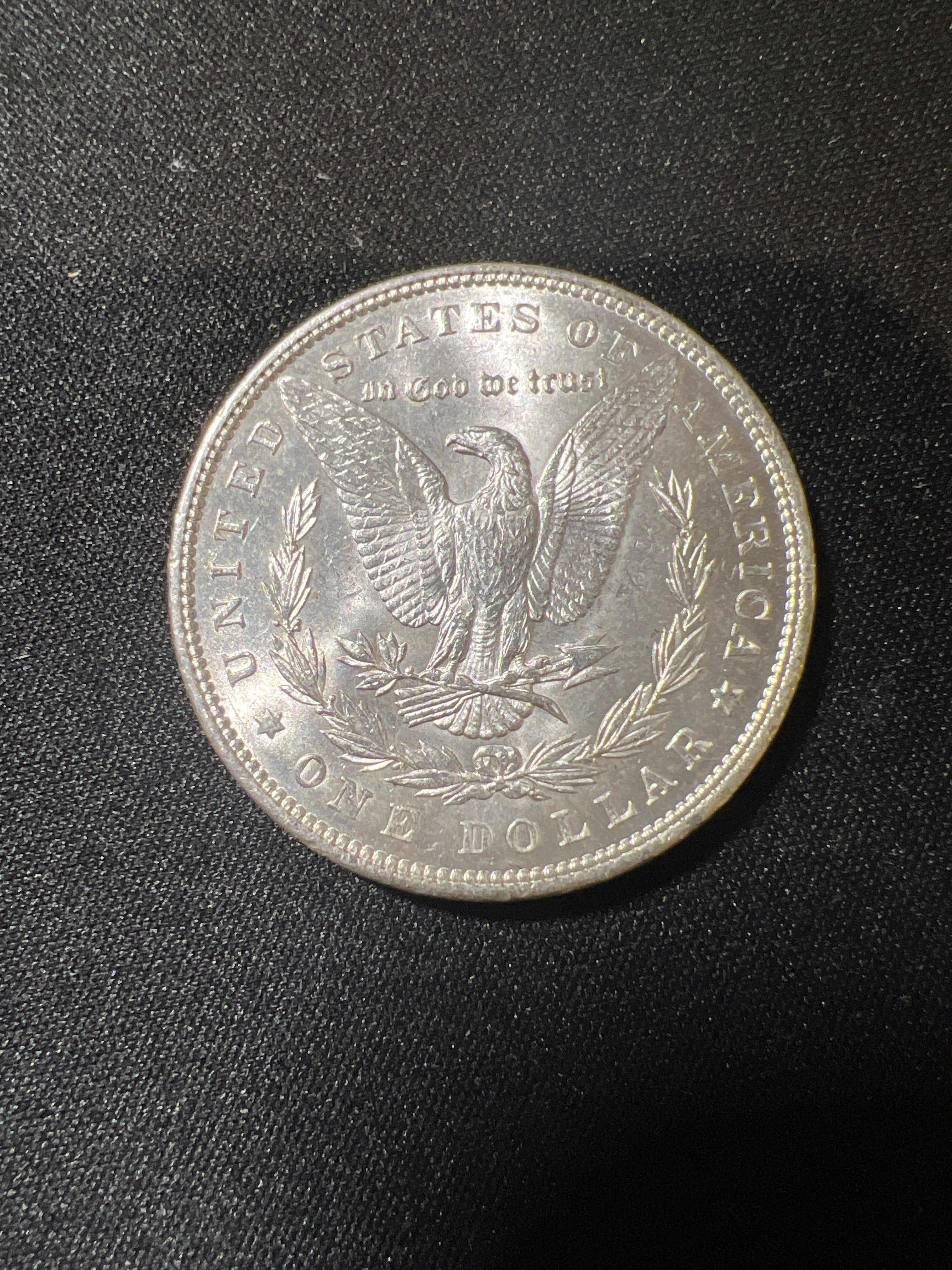 1898 Morgan Silver Dollar Bu condition