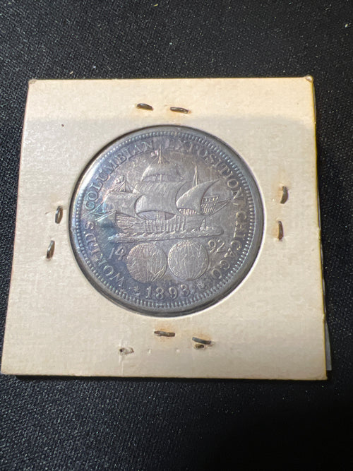 1893 Columbian Half Dollar. Christpher Columbus 400 year Commemerative
