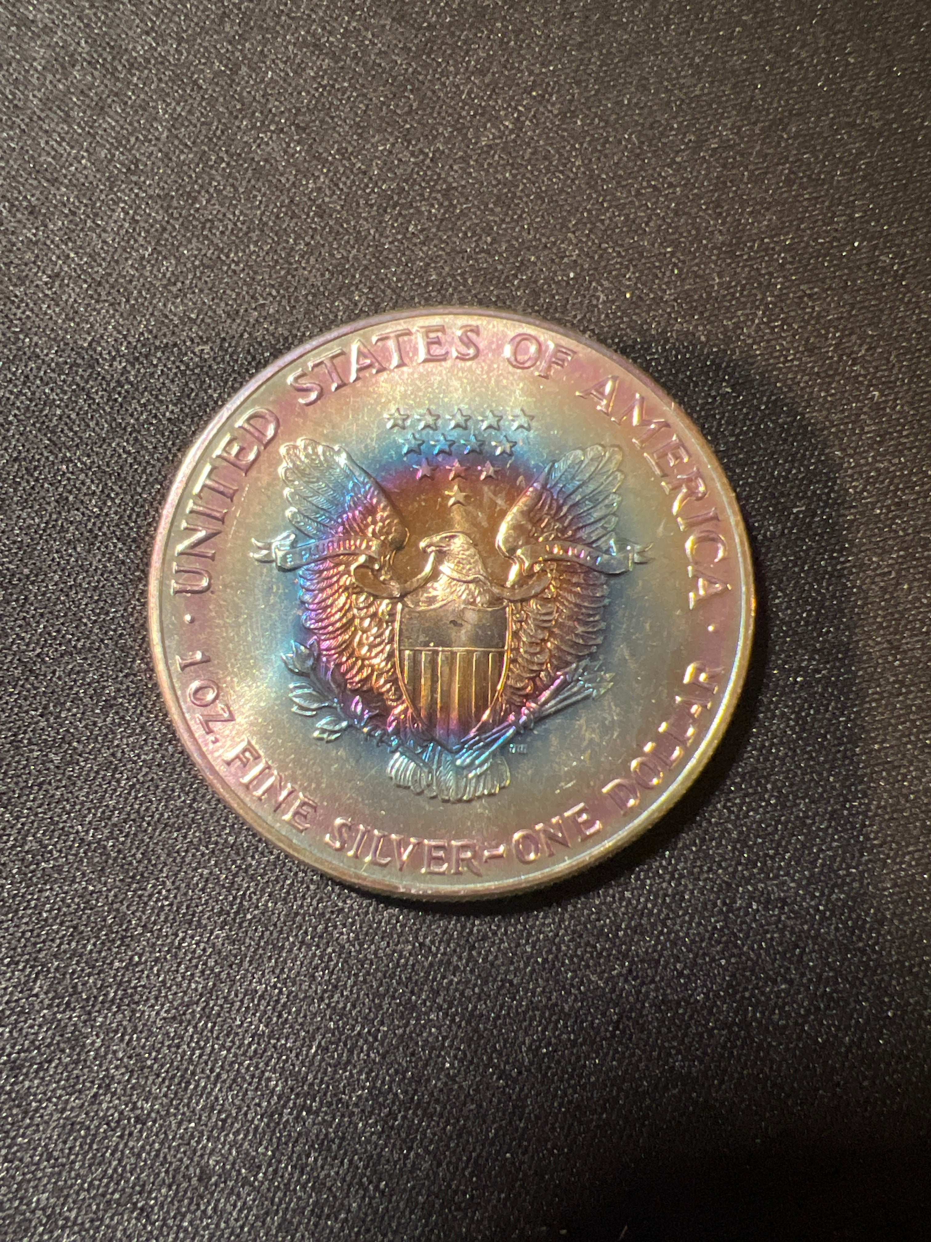 1988 Silver Eagle TONER !!
