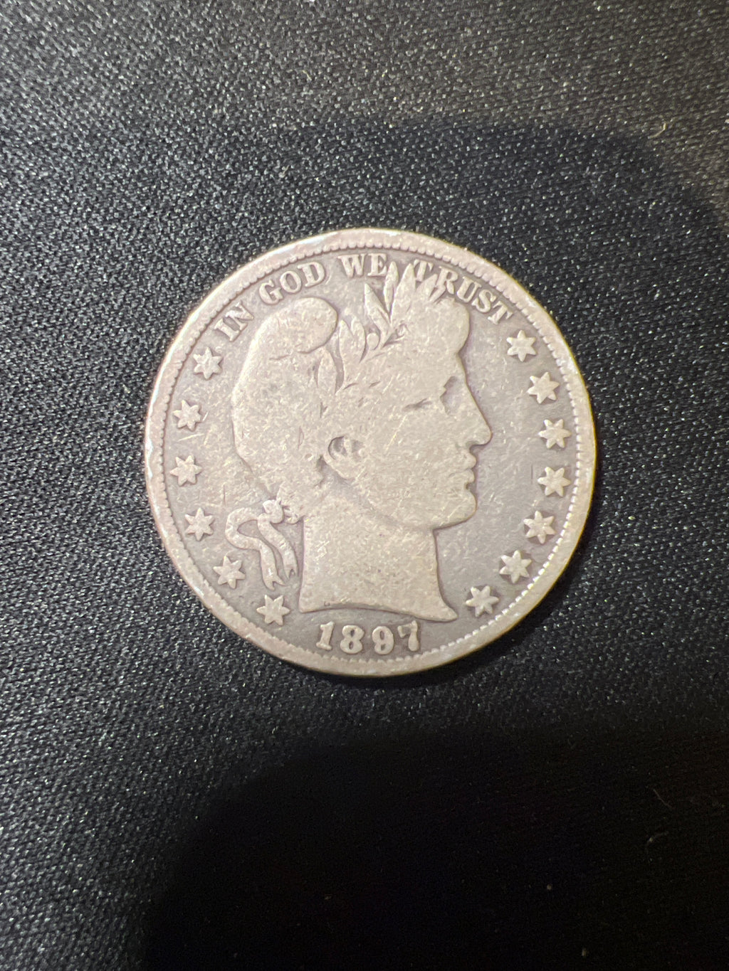 1897 Barber Half Dollar
