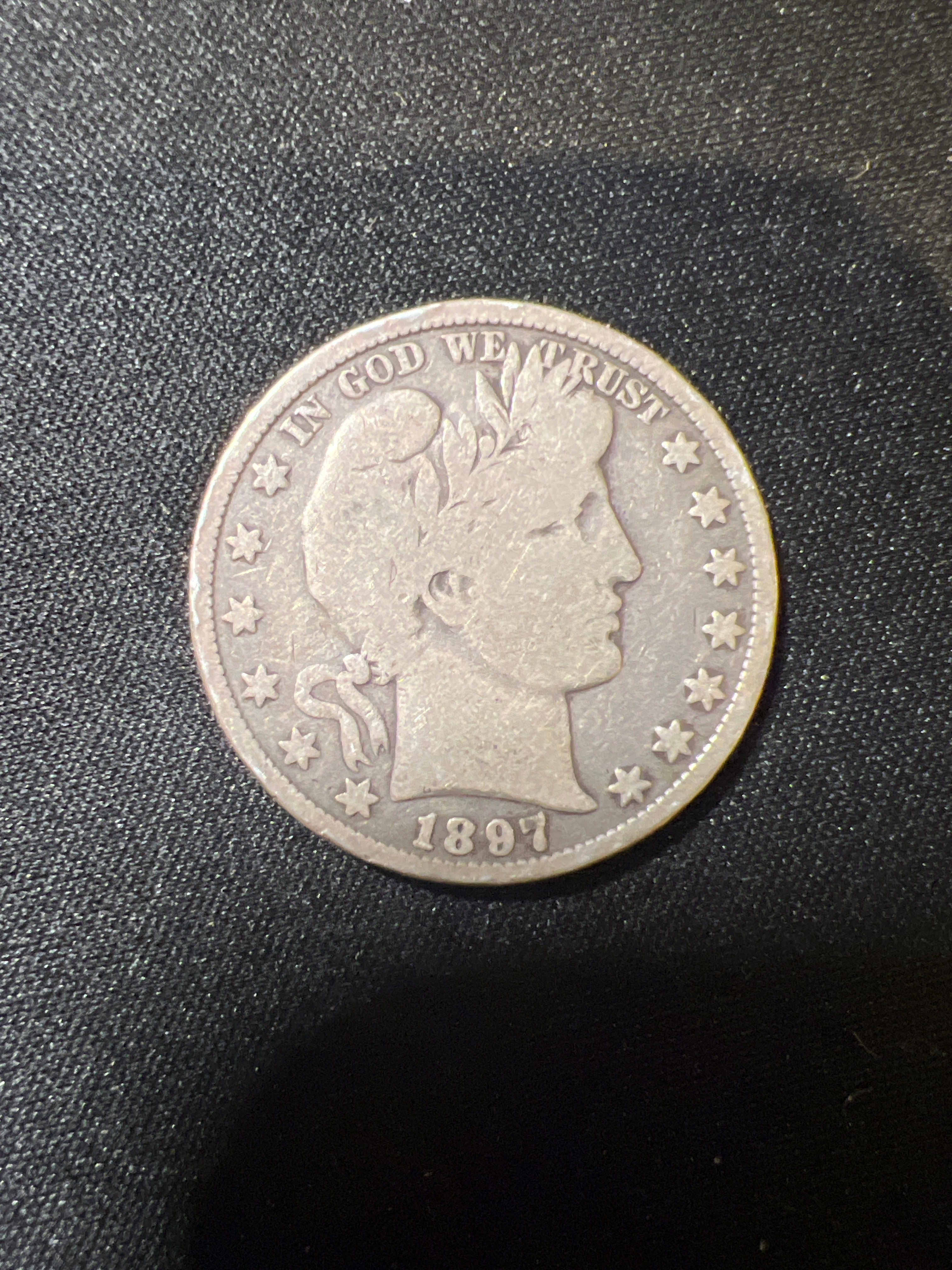 1897 Barber Half Dollar